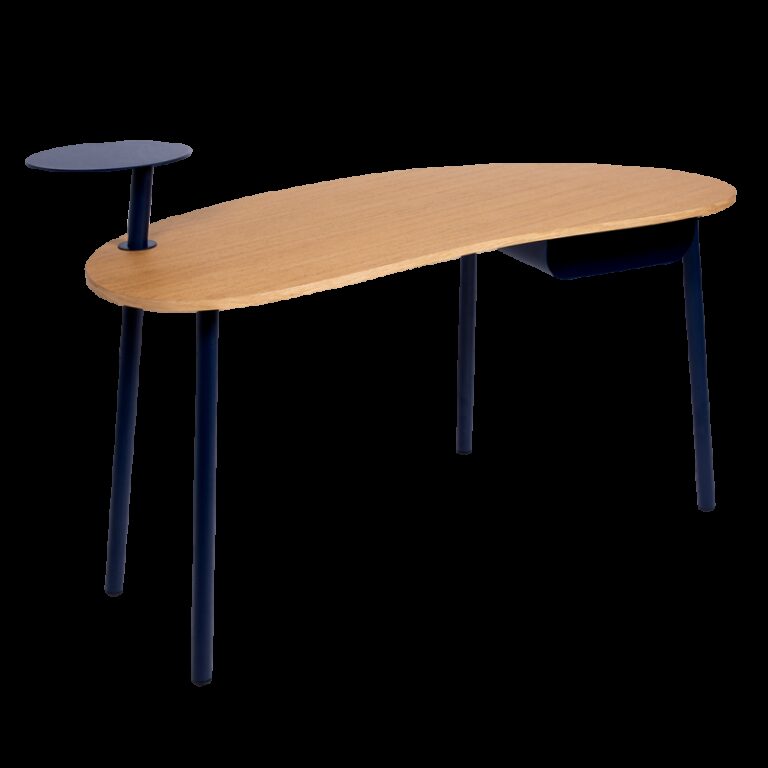 FERMOB - Bureau FERMOB Nuage chêne en bois et métal - 25 coloris