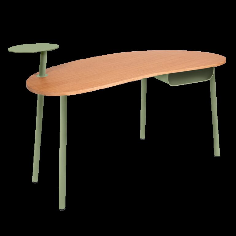 FERMOB - Bureau FERMOB Nuage chêne en bois et métal - 25 coloris