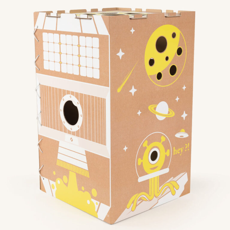 cachetoi - Cabane pliable en carton – MOON
