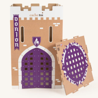 cache-toi - Cabane pliable en carton – DONJON