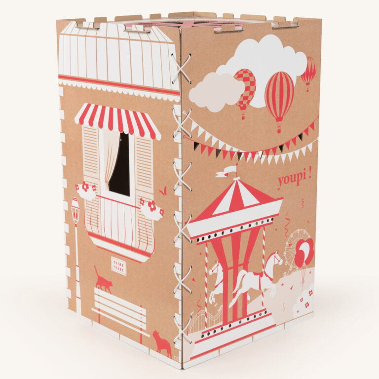 cachetoi - Cabane pliable en carton – HOME