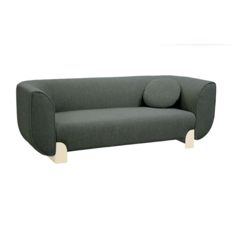 FERMOB - Canapé 3 places FERMOB Voulez-vous Bouclette en tissu et métal - 12 coloris