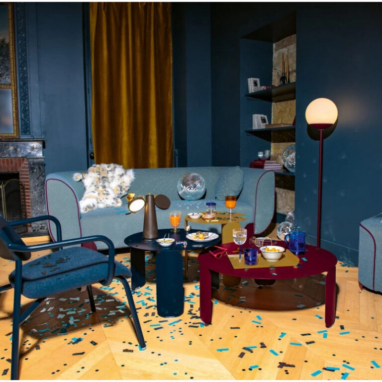 canape 3 places fermob voulez vous chine en tissu et metal 20 coloris FERMOB - Canapé 3 places FERMOB Voulez-vous Chiné en tissu et métal - 20 coloris