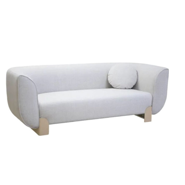 FERMOB - Canapé 3 places FERMOB Voulez-vous Moucheté en tissu et métal - 12 coloris