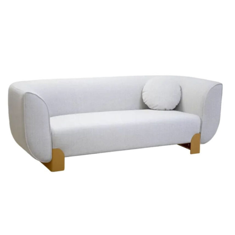 FERMOB - Canapé 3 places FERMOB Voulez-vous Moucheté en tissu et métal - 12 coloris