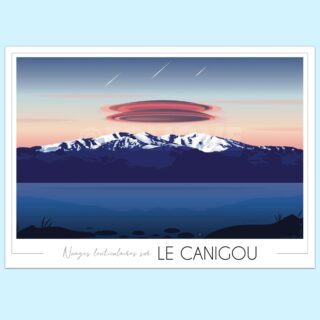 Affiche Le Canigou par la marque Foliove Foliove - Affiche Le Canigou