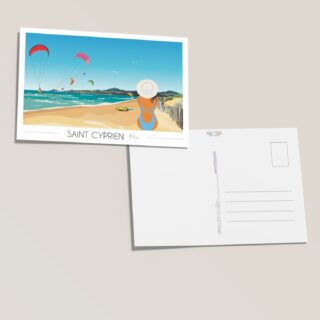 Carte postale Saint Cyprien par la marque Foliove Foliove - Carte postale Saint Cyprien