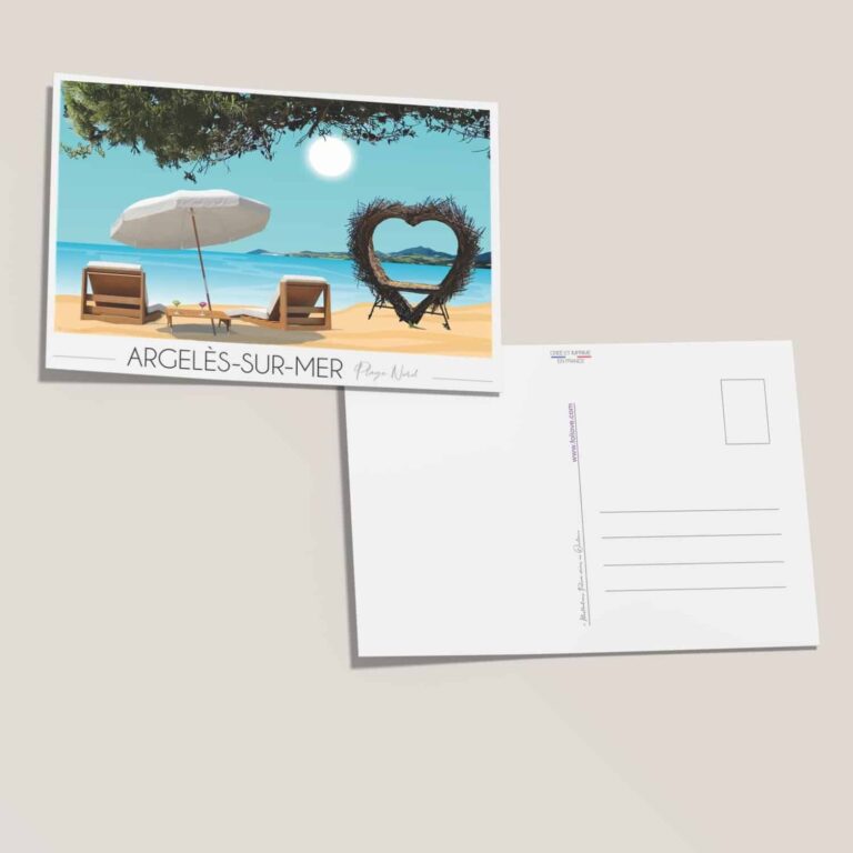 Foliove - Carte postale Argelès-sur-Mer Plage Nord