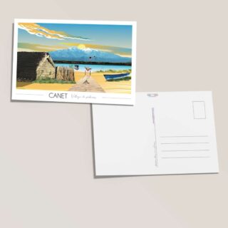 Carte postale Canet en Roussillon par la marque Foliove Foliove - Carte postale Canet en Roussillon