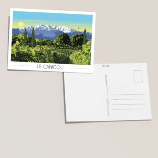 Carte postale Le Canigou par la marque Foliove Foliove - Carte postale Le Canigou