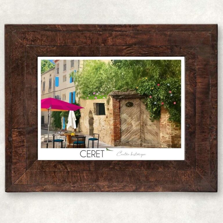 Foliove - Affiche de Céret – B0 (100 x 140 cm)