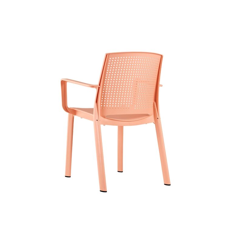 Grosfillex - Fauteuil de jardin résine Luce – Anthracite recyclé