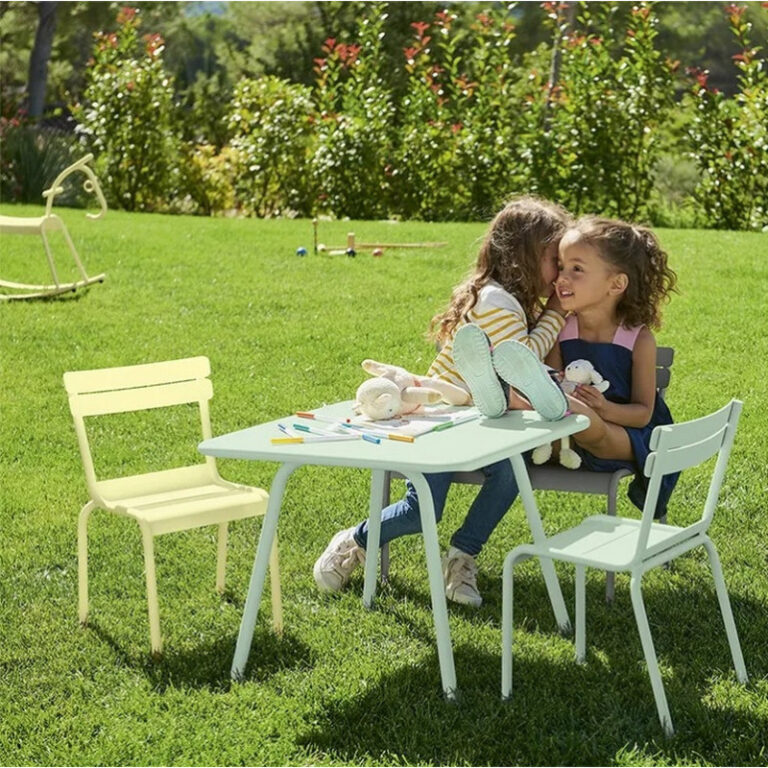 FERMOB - Chaise pour enfant FERMOB Luxembourg Kid en métal - 25 coloris