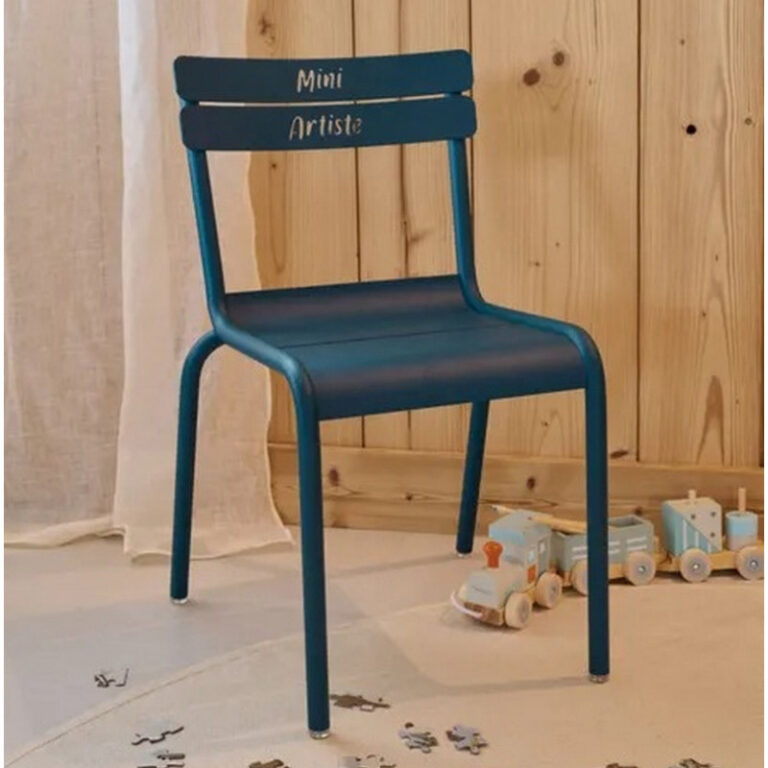 FERMOB - Chaise pour enfant mini artiste FERMOB Luxembourg Kid en métal - 7 coloris