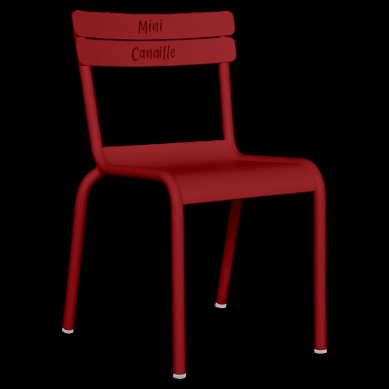FERMOB - Chaise pour enfant mini canaille FERMOB Luxembourg Kid en métal - 7 coloris