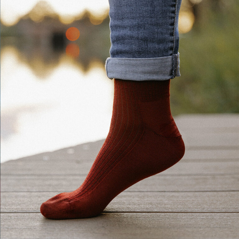 Le T-Shirt Propre - Les chaussettes en laine française – Vert / 39/42