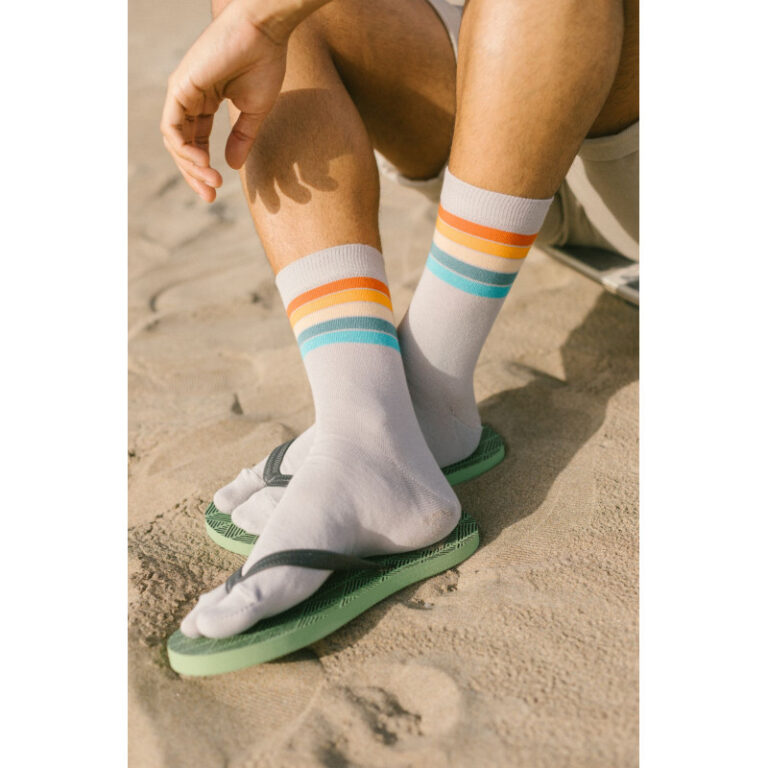 Meia Boutique - Chaussettes Tabi rayées Rétro – 39 / 42