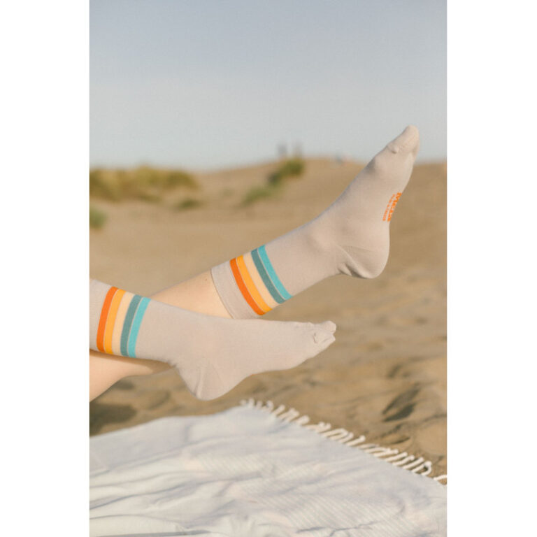 Meia Boutique - Chaussettes Tabi rayées Rétro – 39 / 42