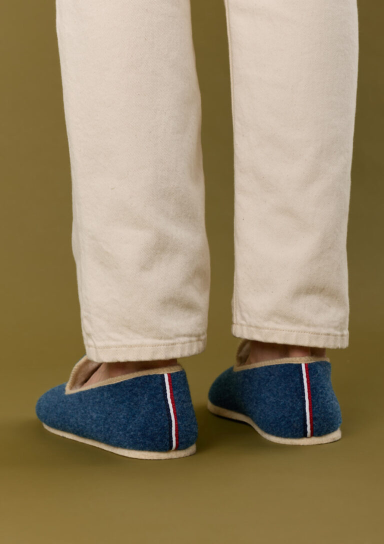 Montlimart - CHAUSSONS MARTIN BLEU MARINE