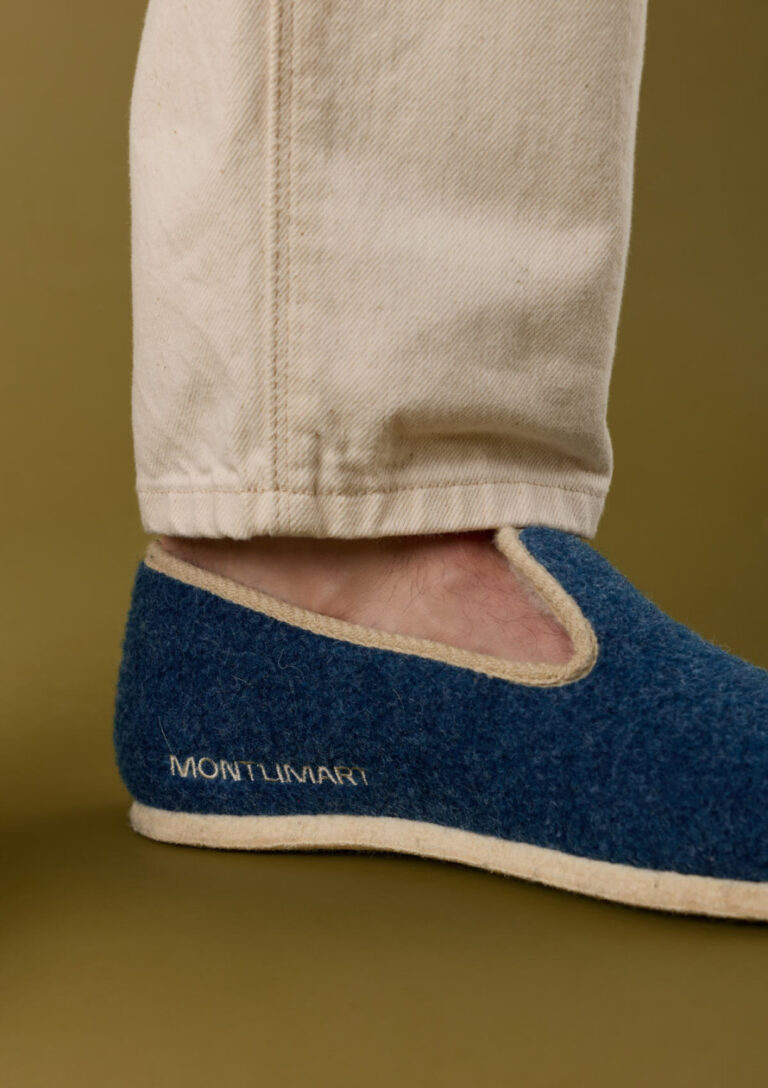 Montlimart - CHAUSSONS MARTIN BLEU MARINE