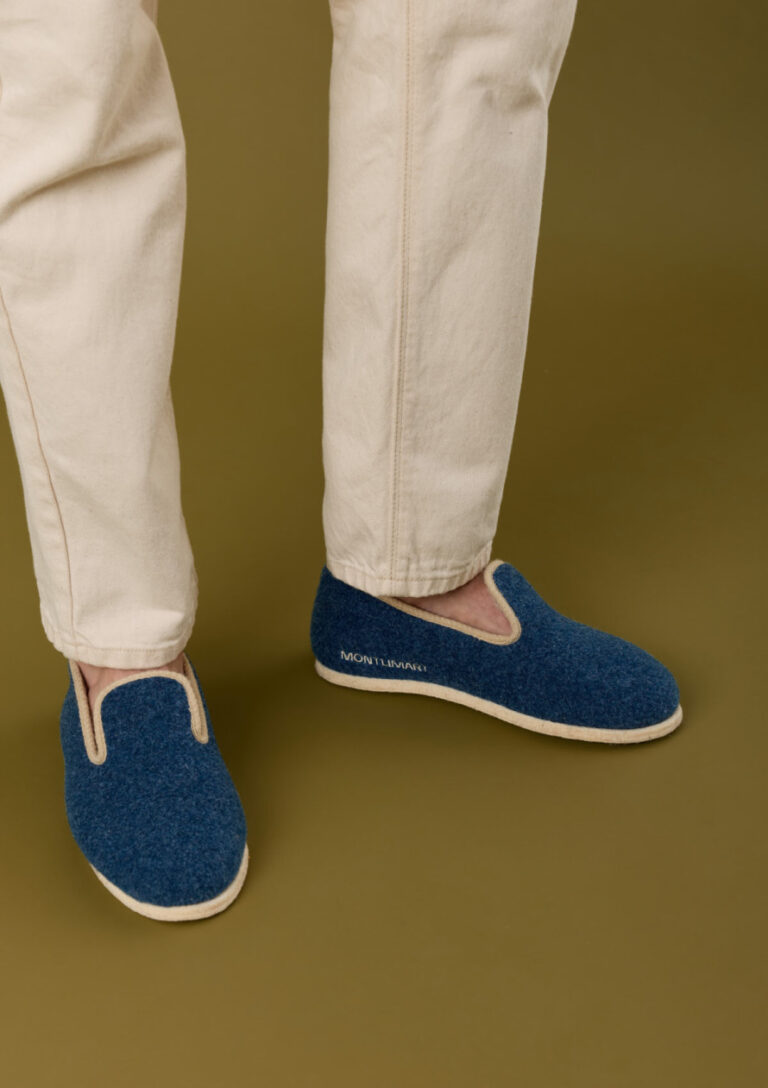 Montlimart - CHAUSSONS MARTIN BLEU MARINE