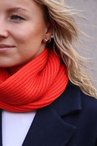 Tour de cou Perinne Adulte Coquelicot par la marque Maison Bonnefoy Maison Bonnefoy - Tour de cou Perinne Adulte Coquelicot