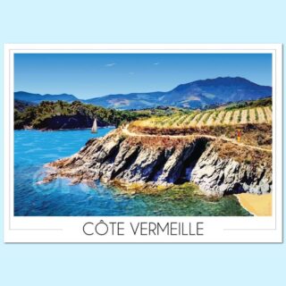 Affiche Criques Côte Vermeille par la marque Foliove Foliove - Affiche Criques Côte Vermeille