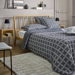 Parure de lit percale Néo Rétro par la marque Camif Camif - Parure de lit percale Néo Rétro