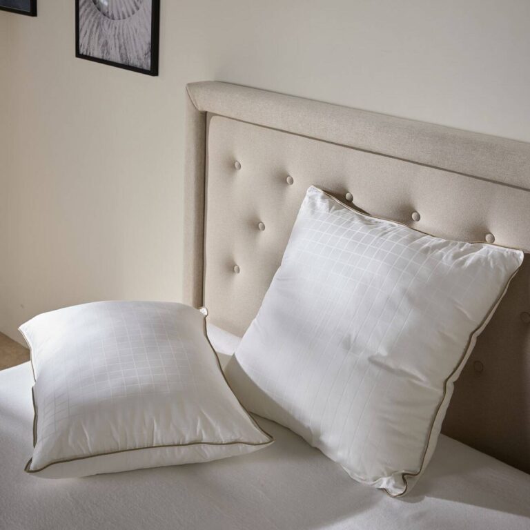 COSI PAR CAMIF - Oreiller coton satin résilient sensation duvet Lyne