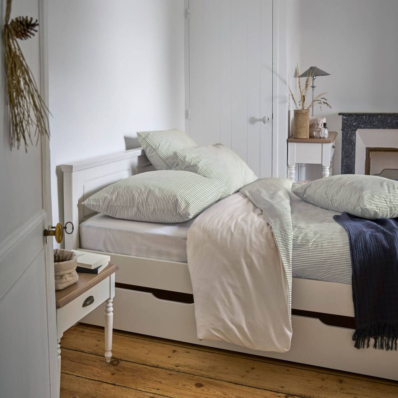 crop1331x1331@0x454 CAMIF SIGNATURE - Parure de lit percale Aulne