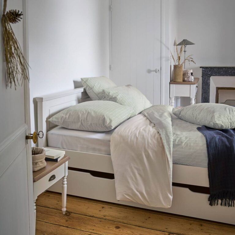 crop1331x1331@0x454 CAMIF SIGNATURE - Parure de lit percale Aulne