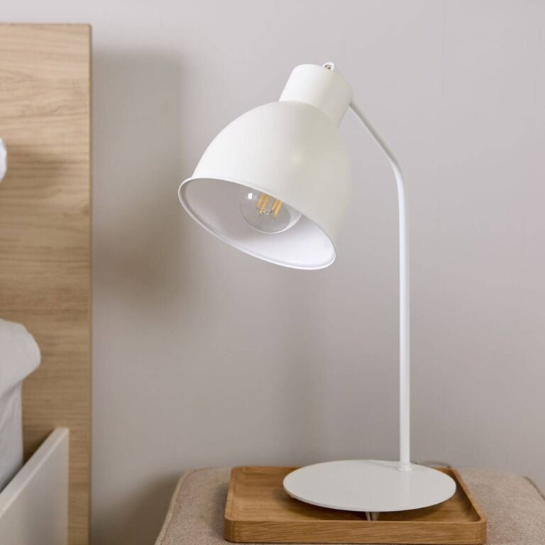 ESSENTIELS PAR CAMIF - Lampe à poser Stan - Aluminor