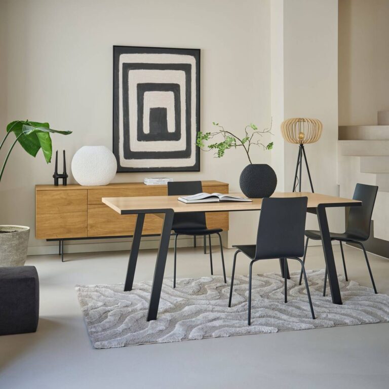 CAMIF SIGNATURE - Lot de 2 chaises hêtre teinté Reda