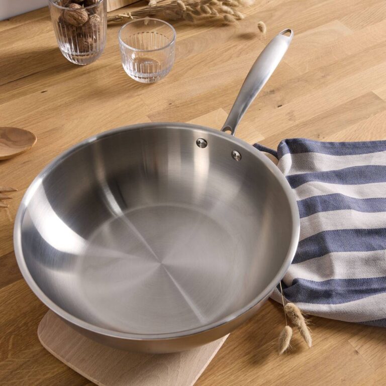 CAMIF SIGNATURE - Wok inox triply diamètre 29 cm Charlize