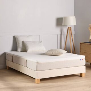 Matelas roulé mousse haute résilience avec mémoire de forme 25 cm Claire par la marque Camif Camif - Matelas roulé mousse haute résilience avec mémoire de forme 25 cm Claire