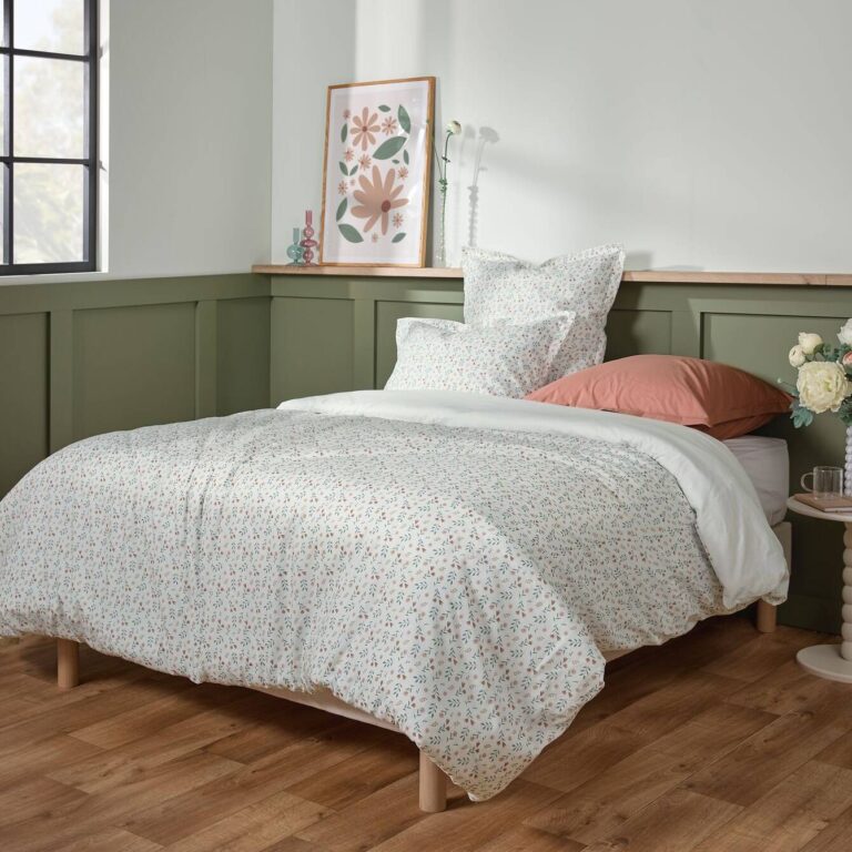 CAMILLE PAR CAMIF - Housse de couette coton bio Verlaine