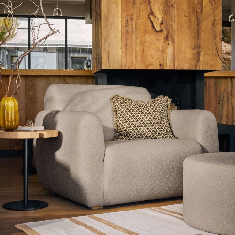 CAMIF SIGNATURE - Fauteuil bouclette Ome