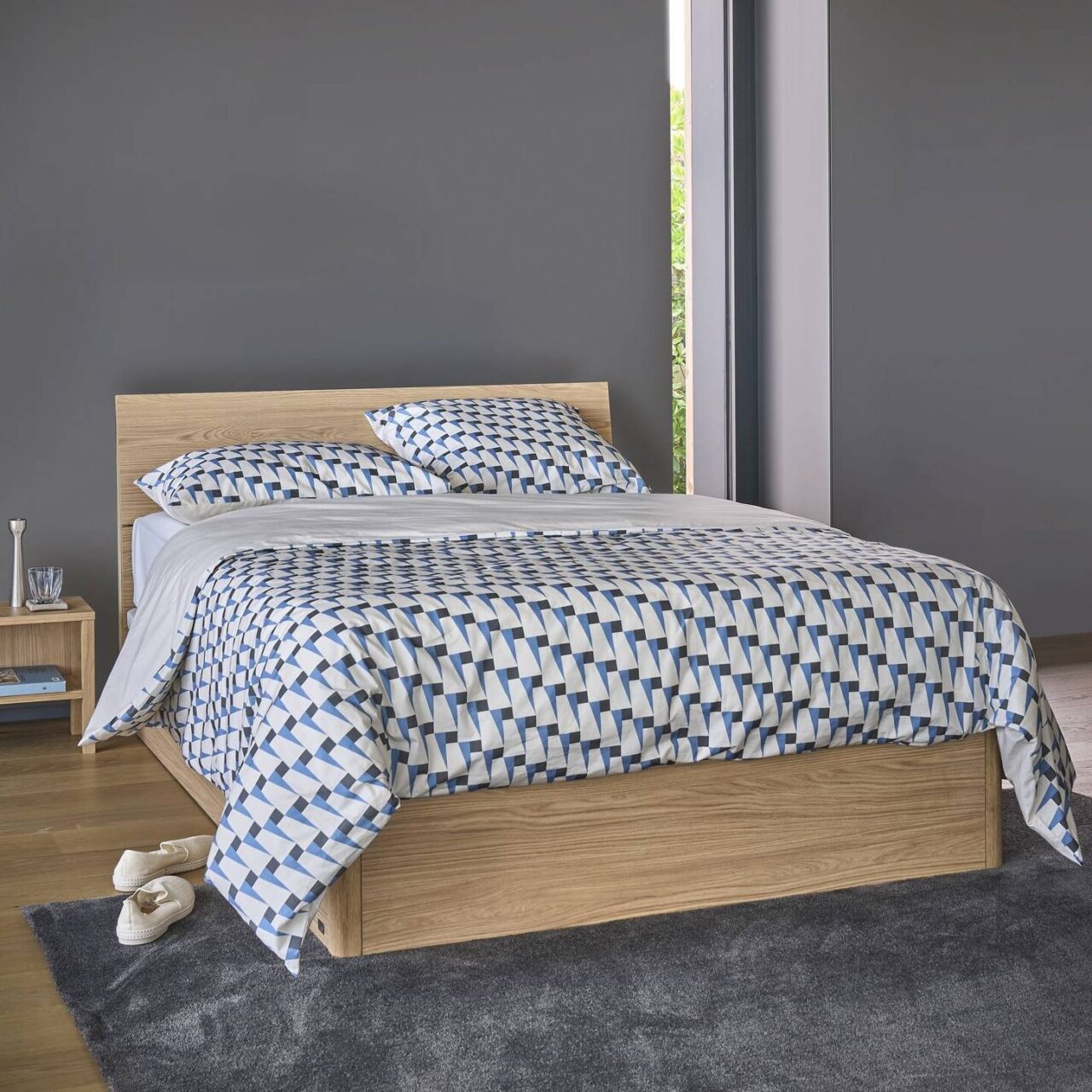 crop1451x1451@4x686v6 ESSENTIELS PAR CAMIF - Lot de 2 taies d'oreiller coton bio Nautique Urbain