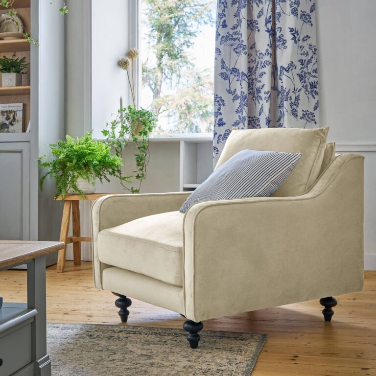CAMIF SIGNATURE - Fauteuil velours Orso
