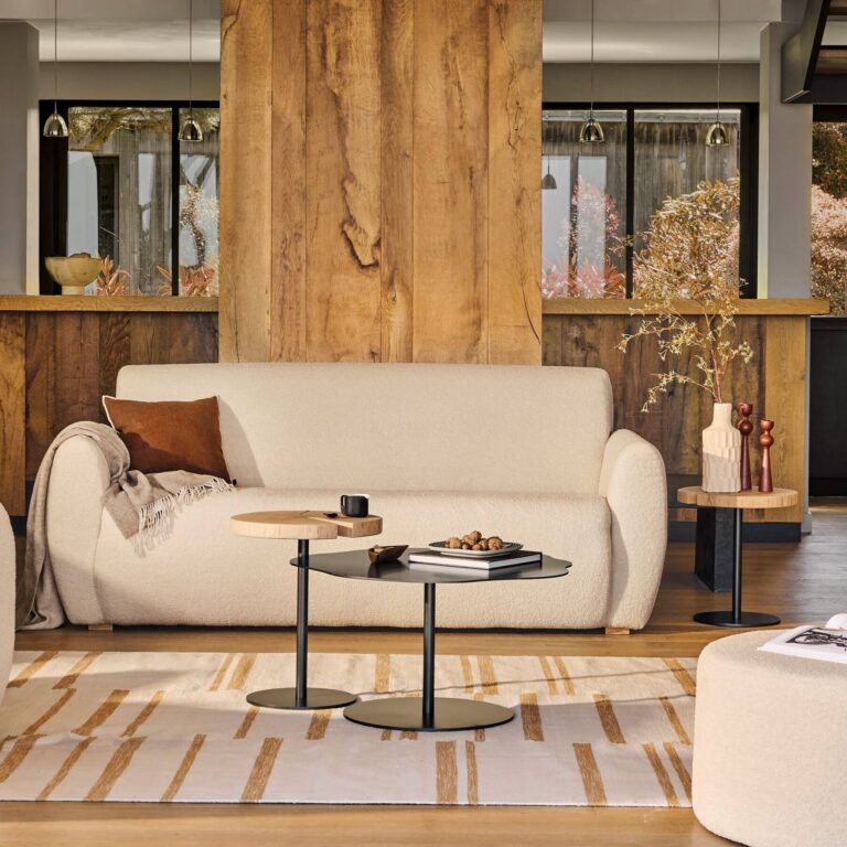 CAMIF SIGNATURE - Pouf bouclette 70 cm Ome