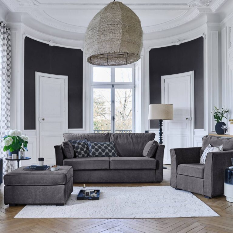 CAMIF SIGNATURE - Pouf tissu déhoussable Marbella