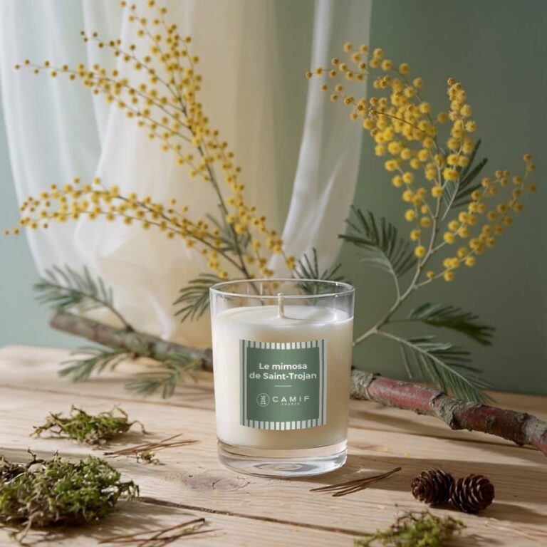 CAMIF SIGNATURE - Bougie parfumée Le mimosa de Saint-Trojan