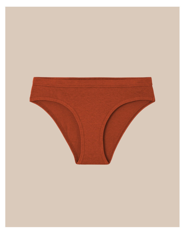 Maison Lemahieu - Culotte coton modal - Terracotta – 2XL