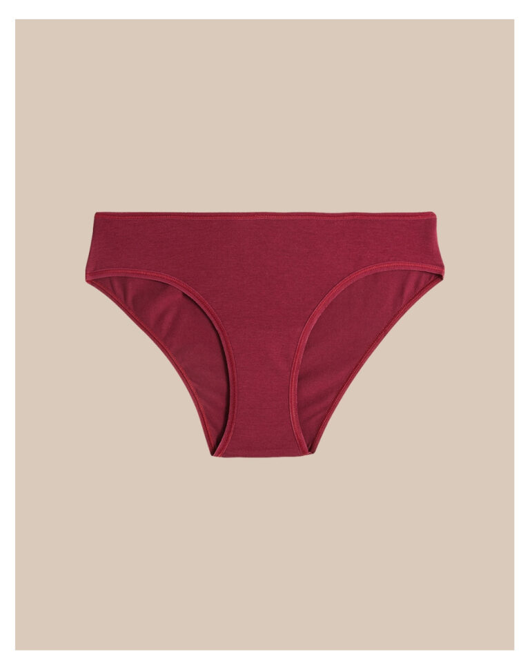 Maison Lemahieu - Culotte en Coton BIO - Grenat – XL