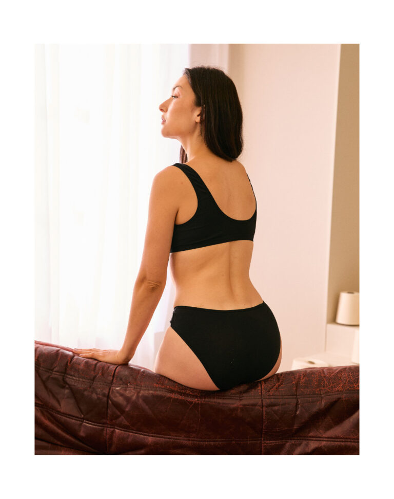 Maison Lemahieu - Culotte en Coton BIO - Noir – XL