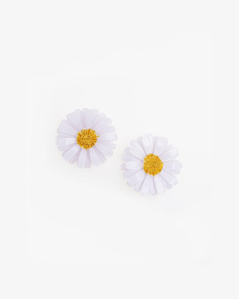 daisy boucles d oreilles fleurs 78f37068 0952 41b5 a0e8 9f2f8907cf77 Ciléa Paris - Boucles d'oreilles Daisy - Grand – Dormeuse (Oreilles percées)