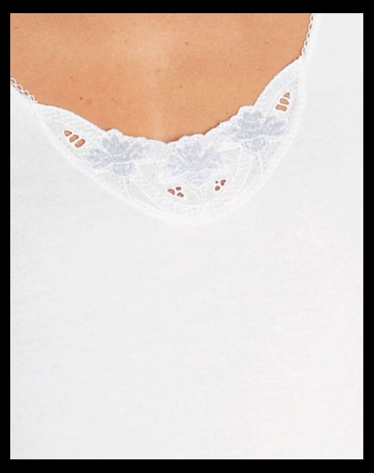Maison Lemahieu - Débardeur Broderie Anglaise - Femme – 4XL