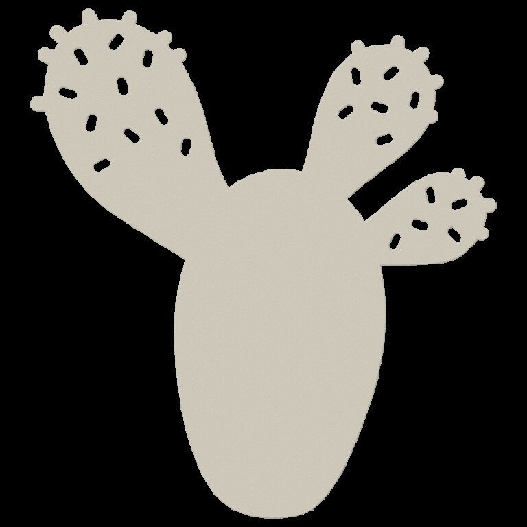 FERMOB - Dessous de plat FERMOB Cactus 25.5x24cm en métal - 10 coloris