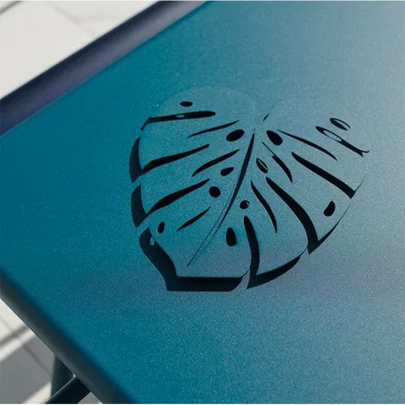 dessous de plat fermob monstera 24x22cm en metal 10 coloris FERMOB - Dessous de plat FERMOB Monstera 24x22cm en métal - 10 coloris