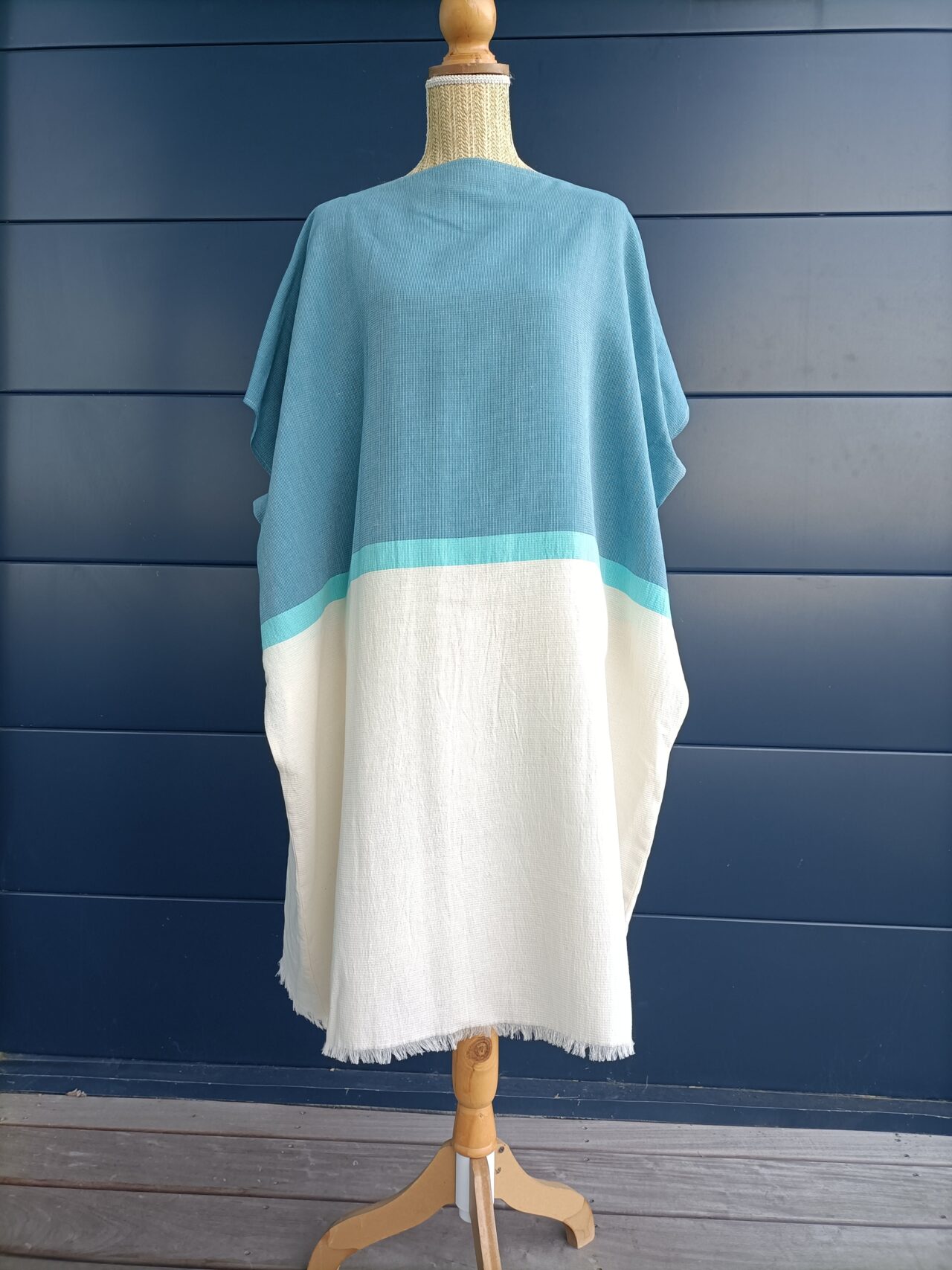 emeraude Aux Bains Français - Poncho de Plage "Emeraude"